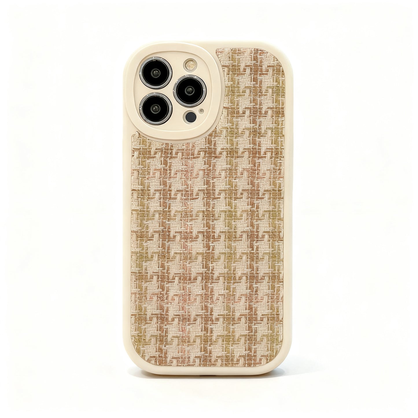 Vintage Plaid Soft Phone Case for iPhone