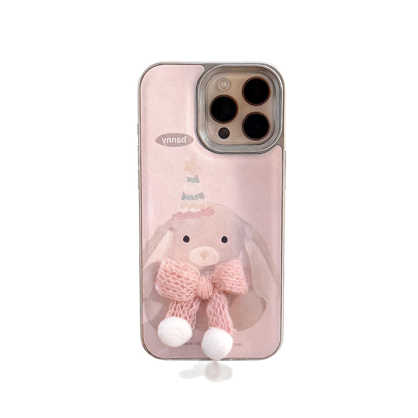 Cute Plush Animal 3D Phone Case for iPhone