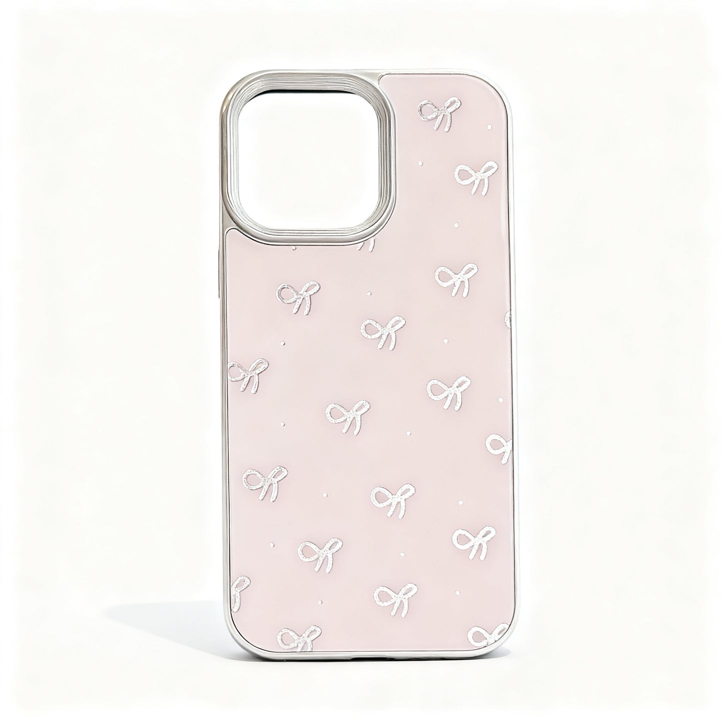 Gold Butterfly Bow Shockproof Phone Case for iPhone