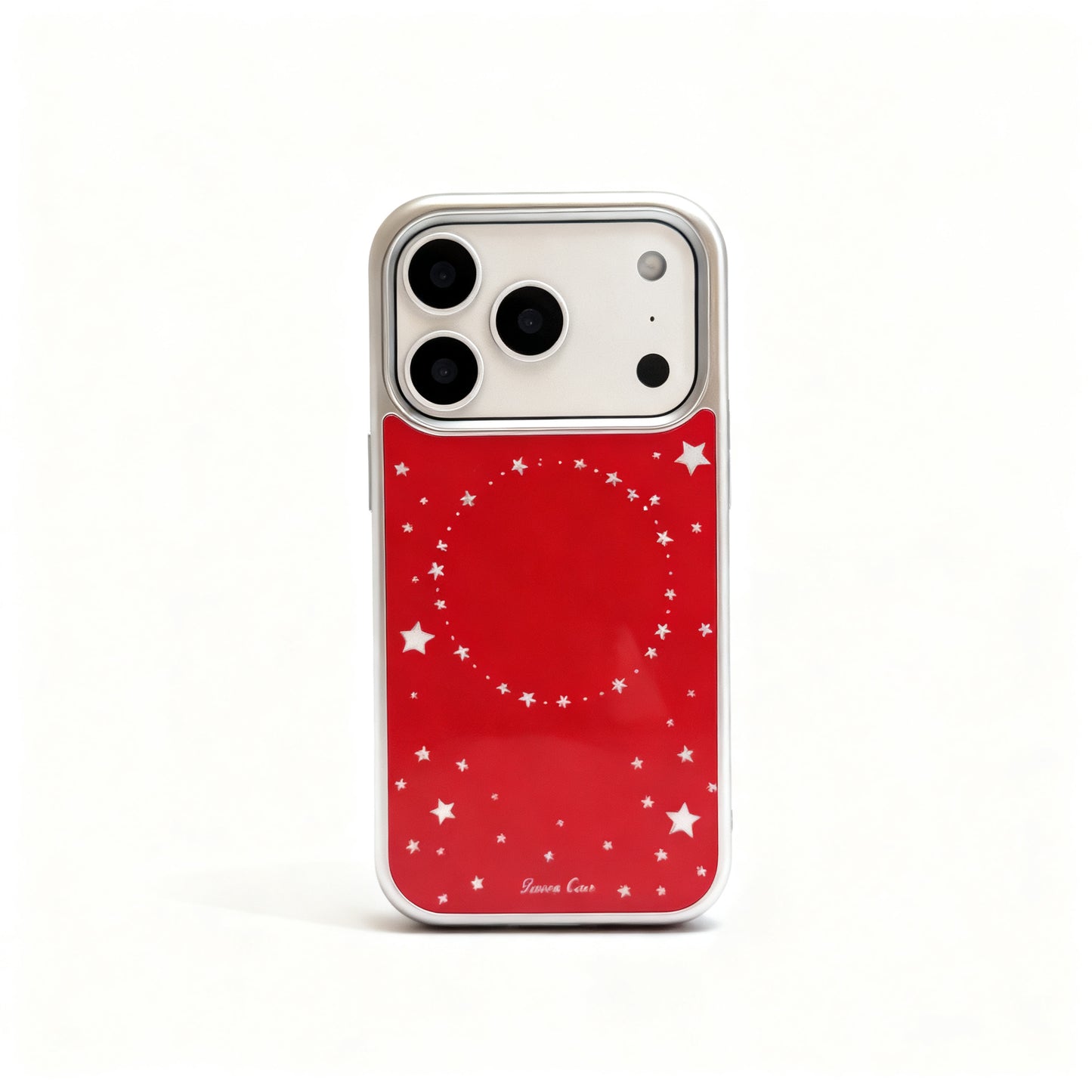 Red Starry Pony Magnetic Phone Case for iPhone