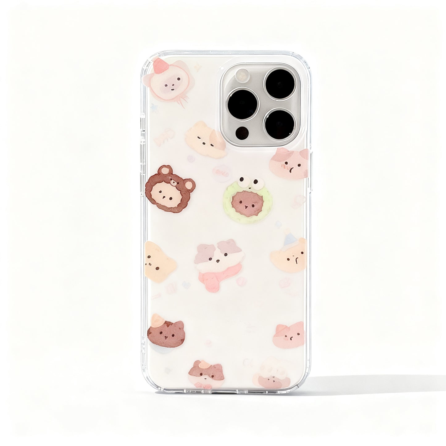 Cute Animal Full-Screen Phone Case for iPhone