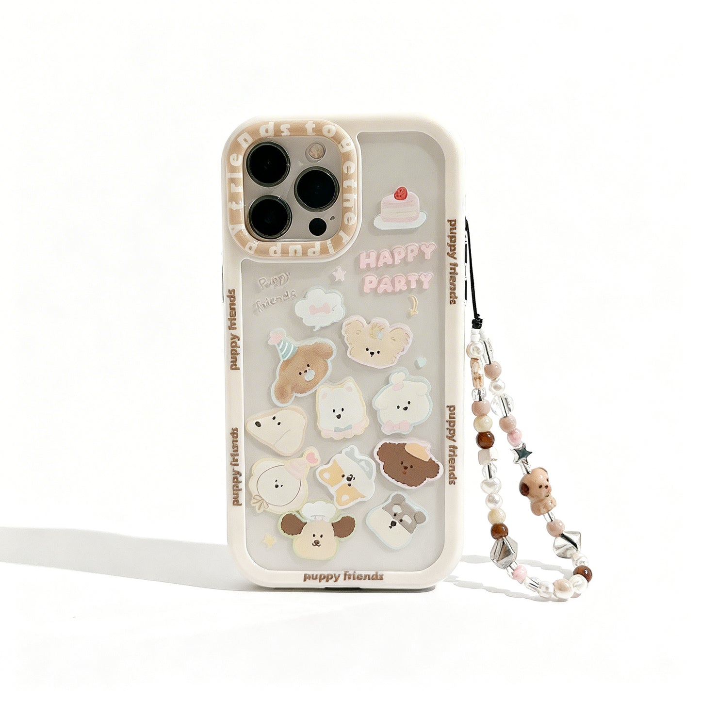 Cute Dog Head Design Magnetic Phone Case for iPhone