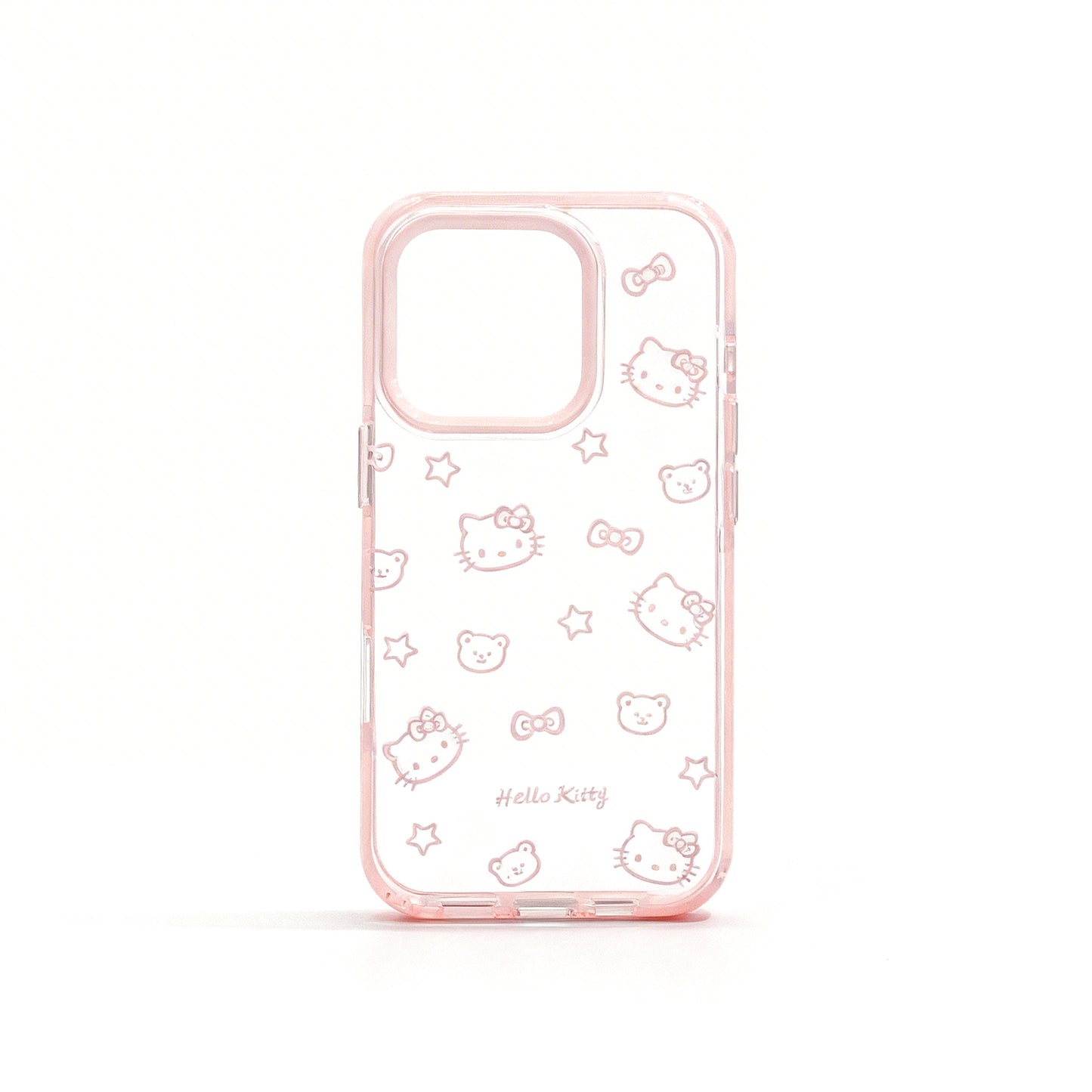 Transparent Cat Outline Soft Phone Case for iPhone