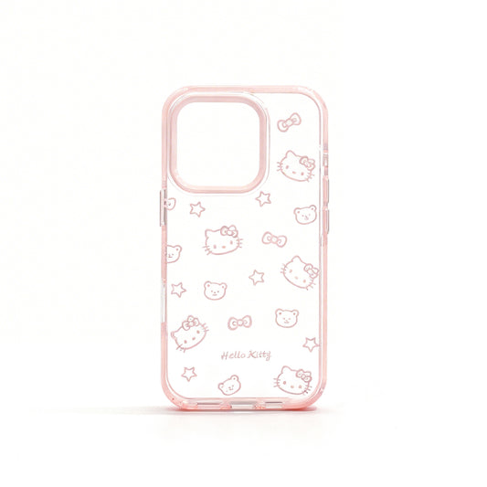 Transparent Cat Outline Soft Phone Case for iPhone