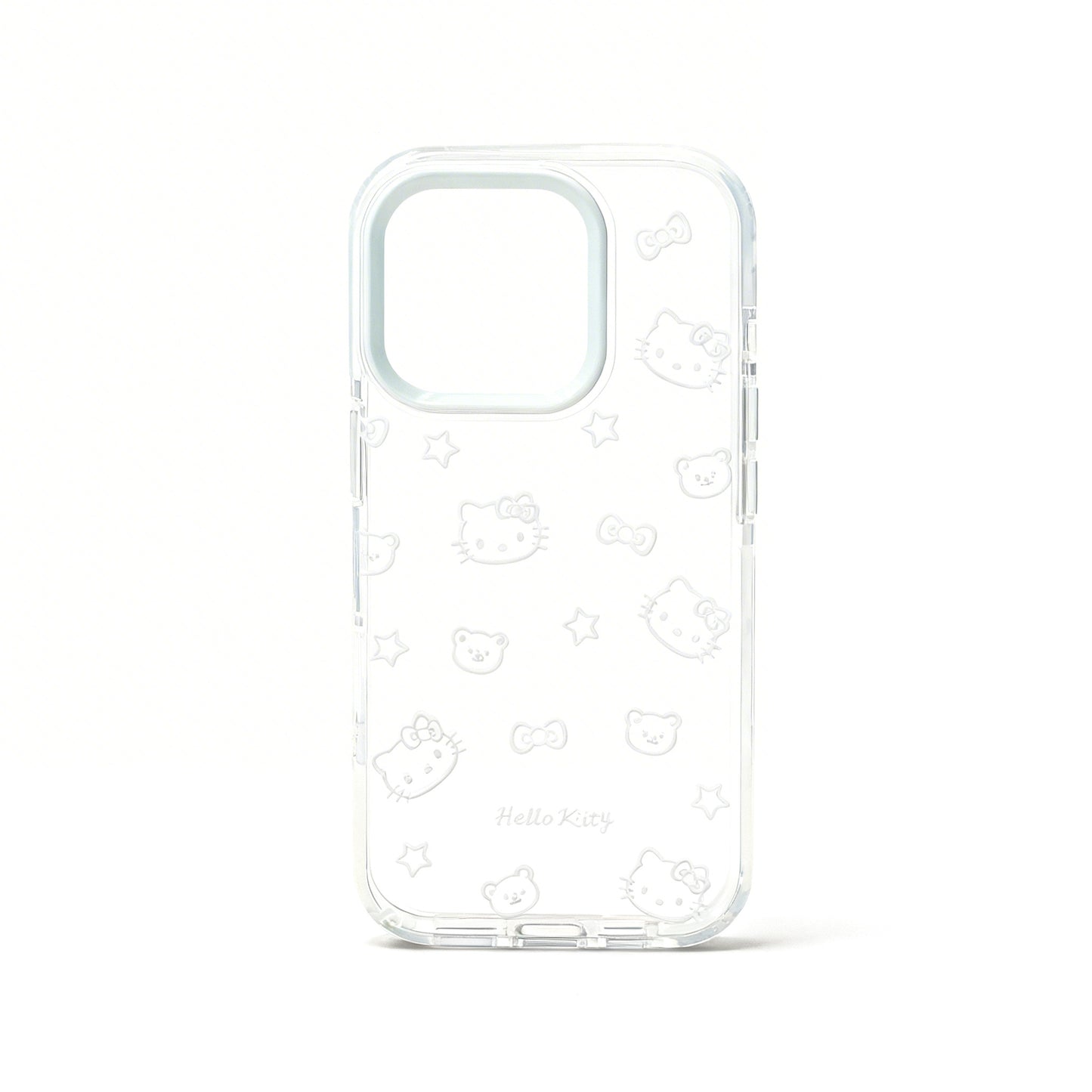 Transparent Cat Outline Soft Phone Case for iPhone