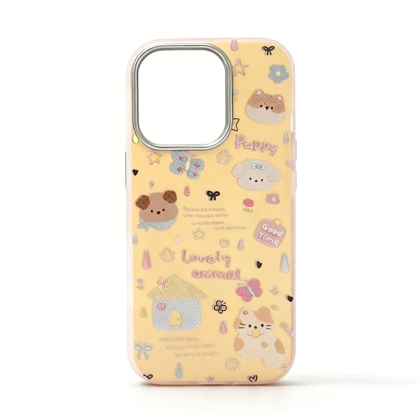 Colorful Gold Animal Print Shockproof Phone Case for iPhone