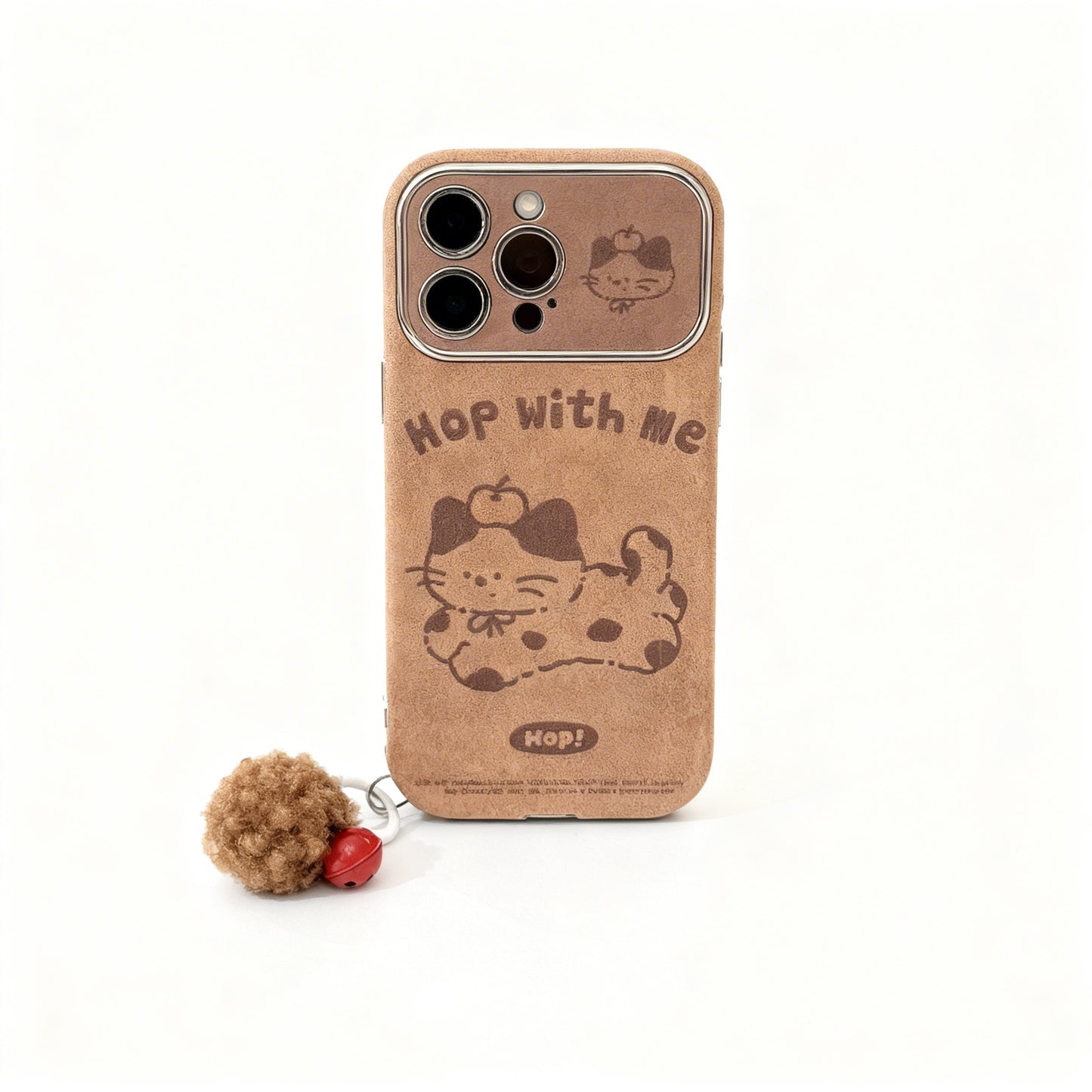 Brown Cartoon Soft Phone Case for iPhone