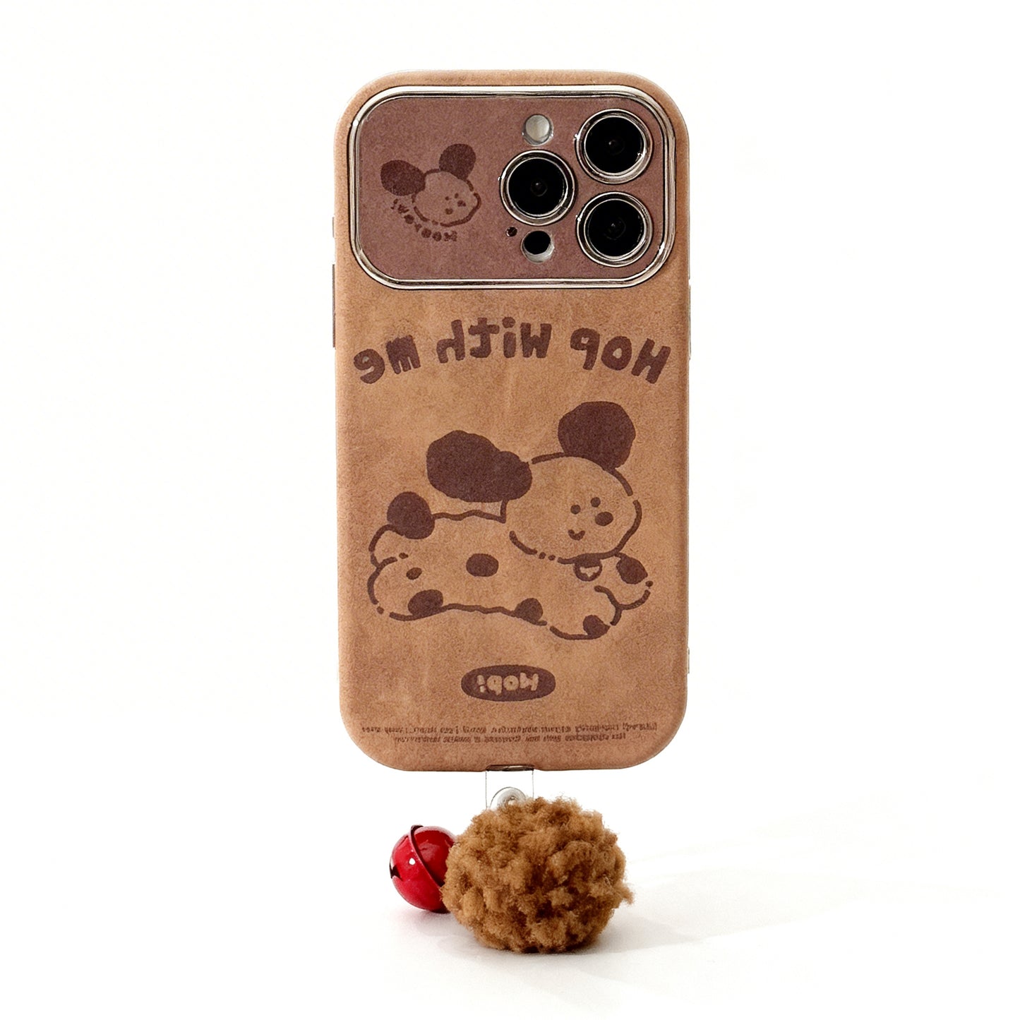 Brown Cartoon Soft Phone Case for iPhone