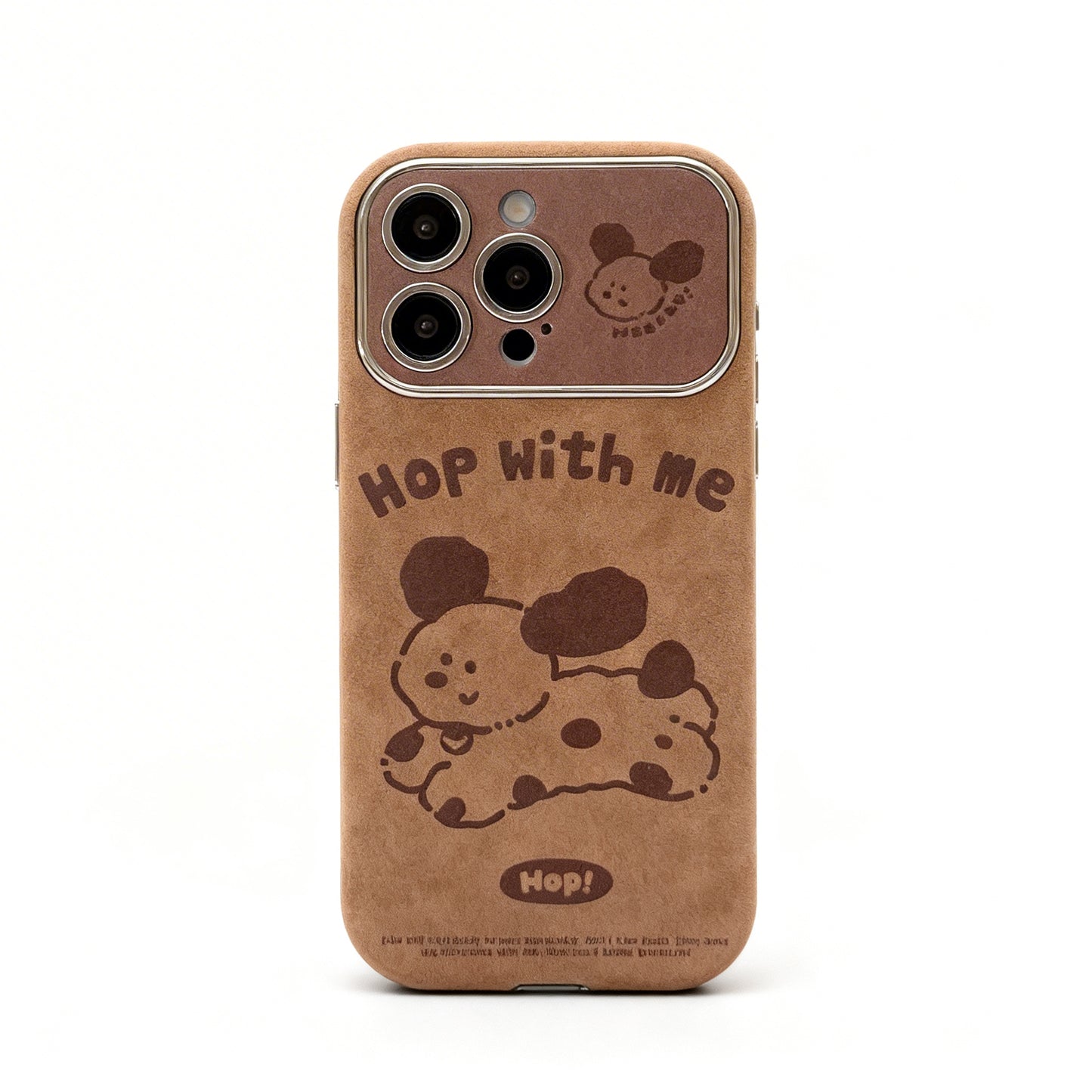 Brown Cartoon Soft Phone Case for iPhone