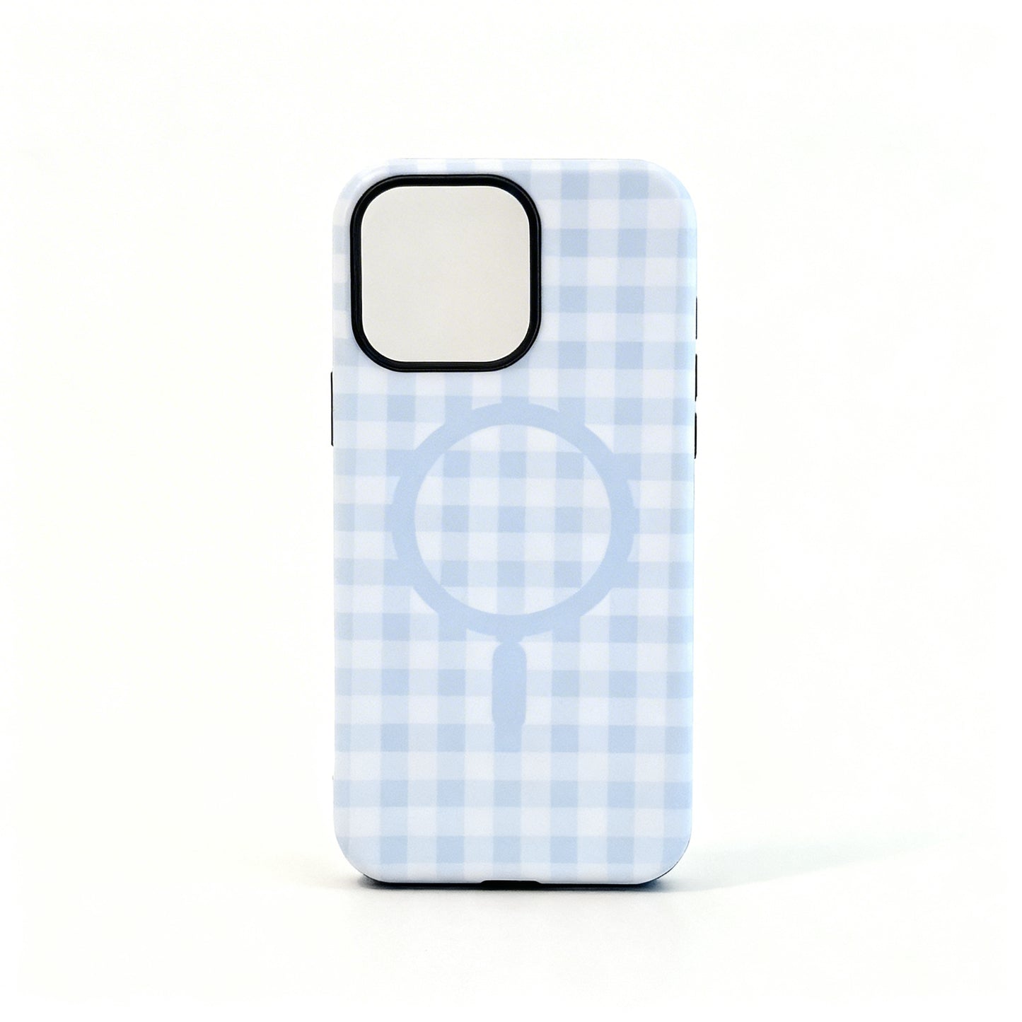 Minimalist Plaid Magnetic Phone Case for iPhone