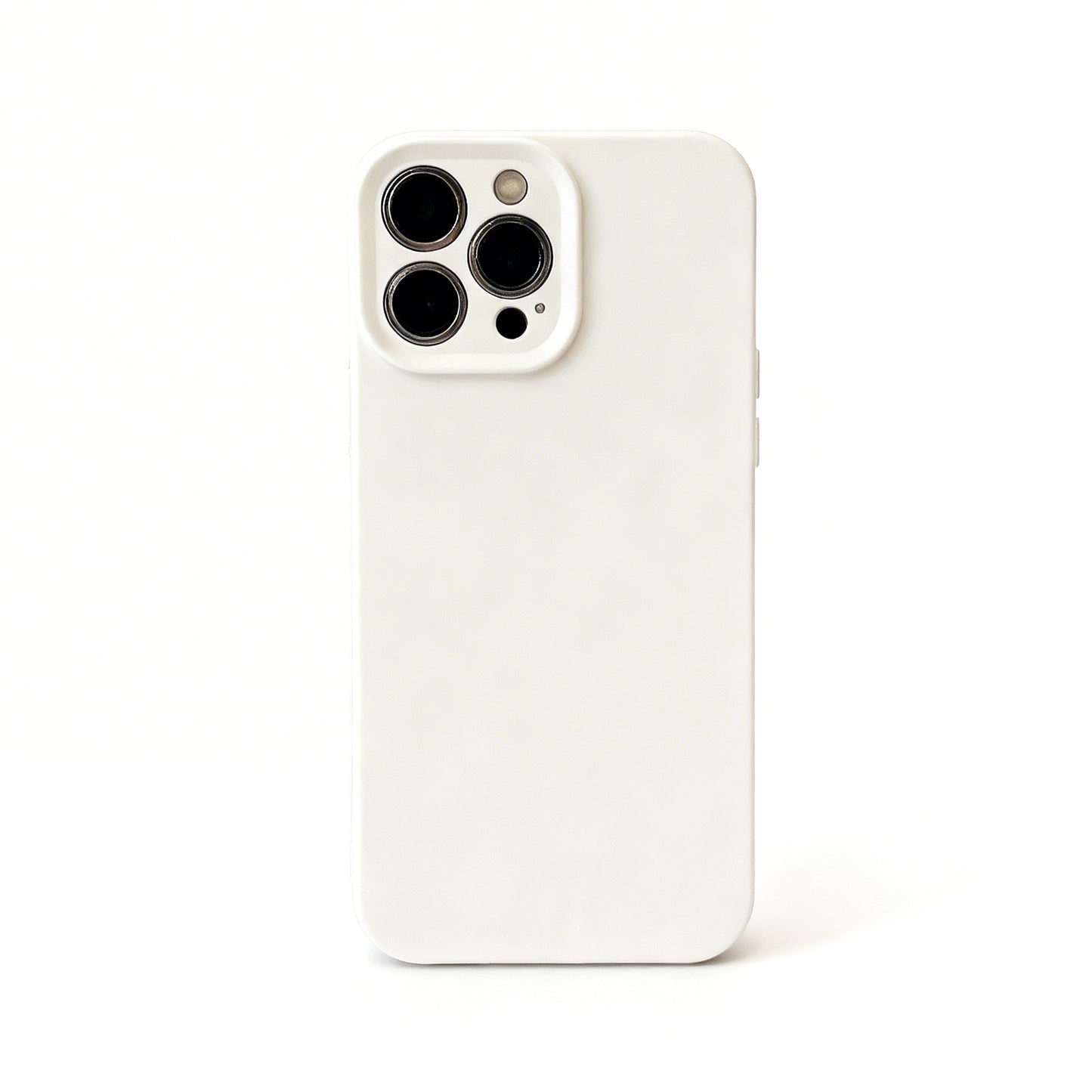Soft Matte Gray Wrinkle Design Phone Case for iPhone