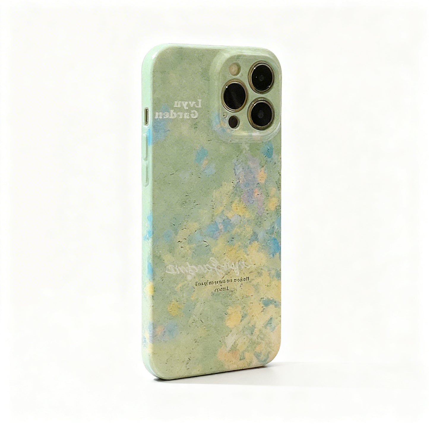 Vintage Oil Painting Soft Phone Case for iPhone