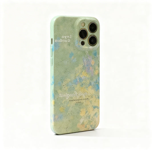 Vintage Oil Painting Soft Phone Case for iPhone