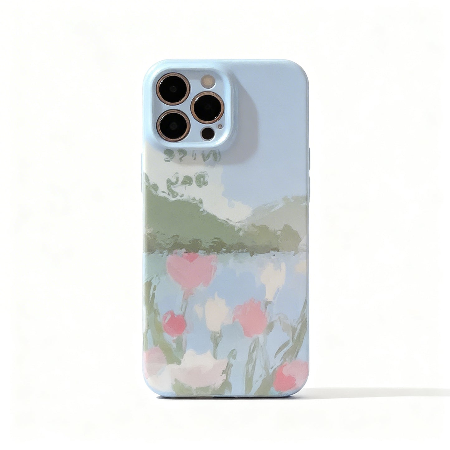 Vintage Oil Painting Soft Phone Case for iPhone