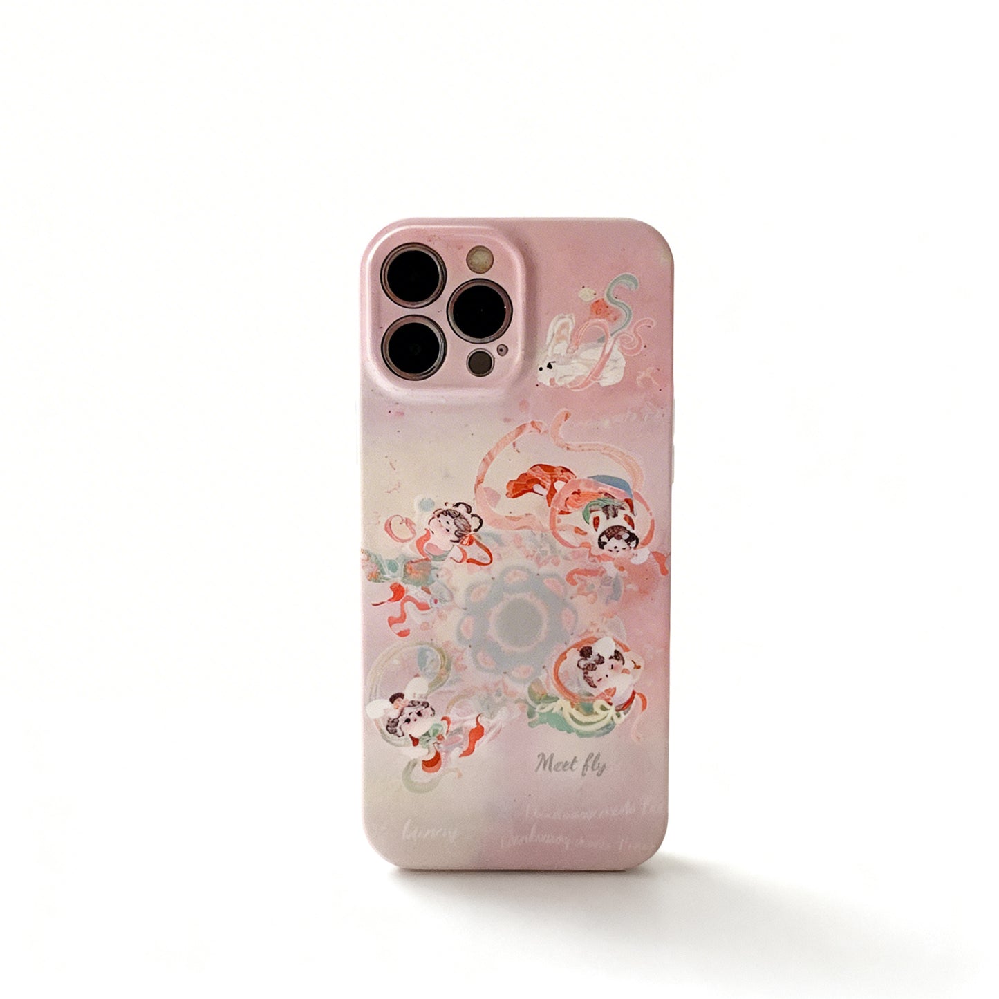 Vintage Oil Painting Soft Phone Case for iPhone