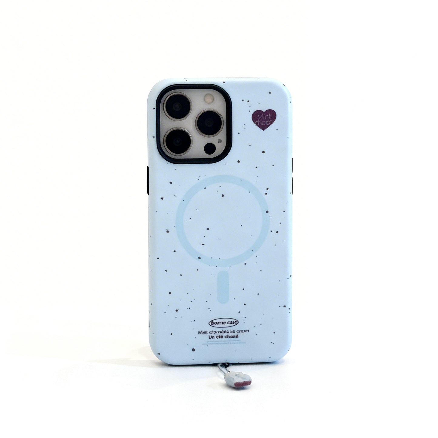 Mint Green Cake Design Magnetic Phone Case for iPhone