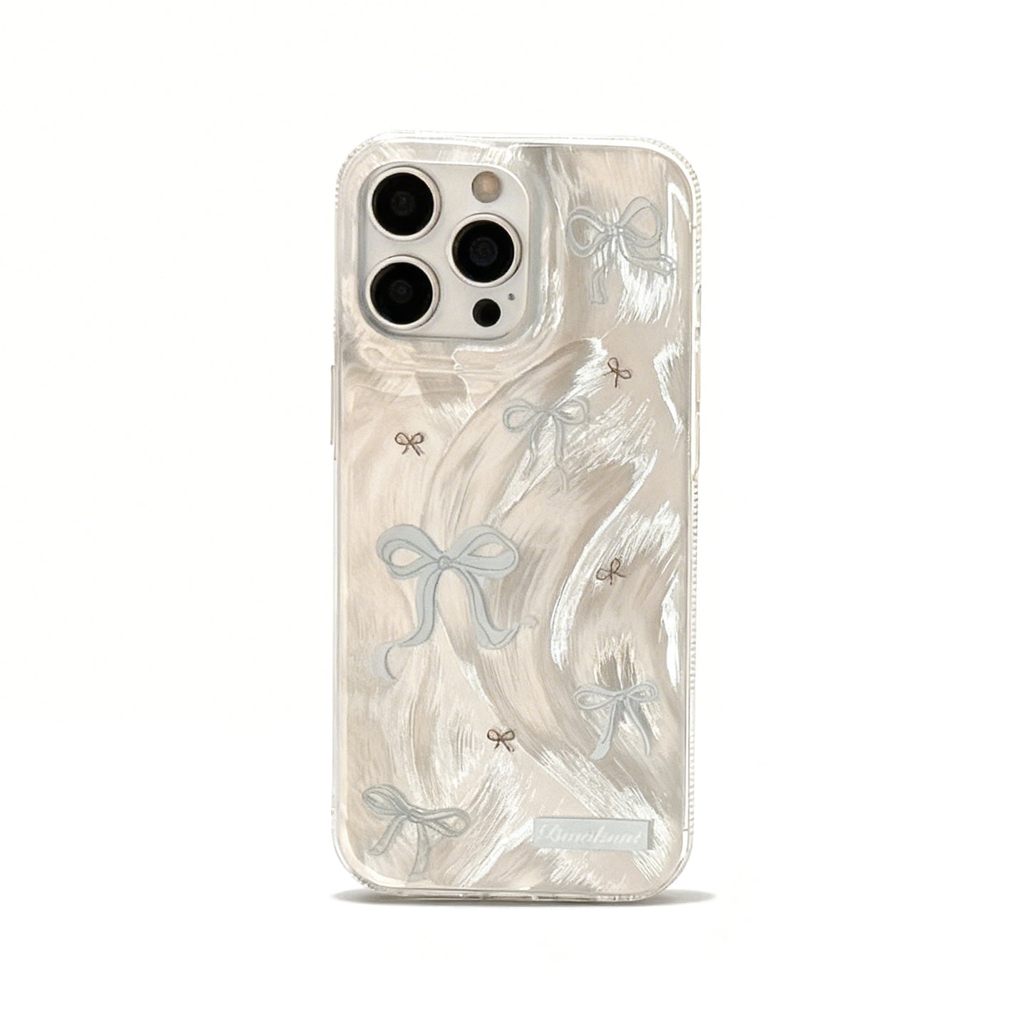 Colorful Bow Design Soft Phone Case for iPhone