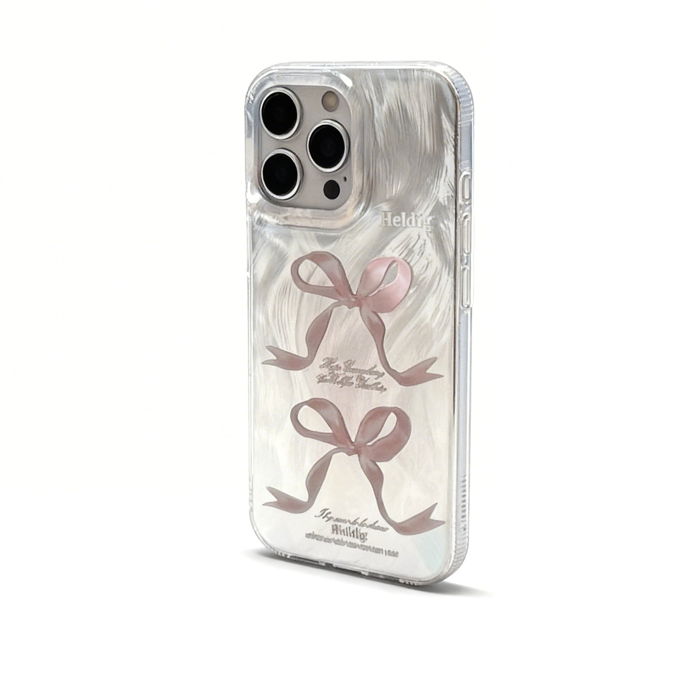Colorful Bow Design Soft Phone Case for iPhone