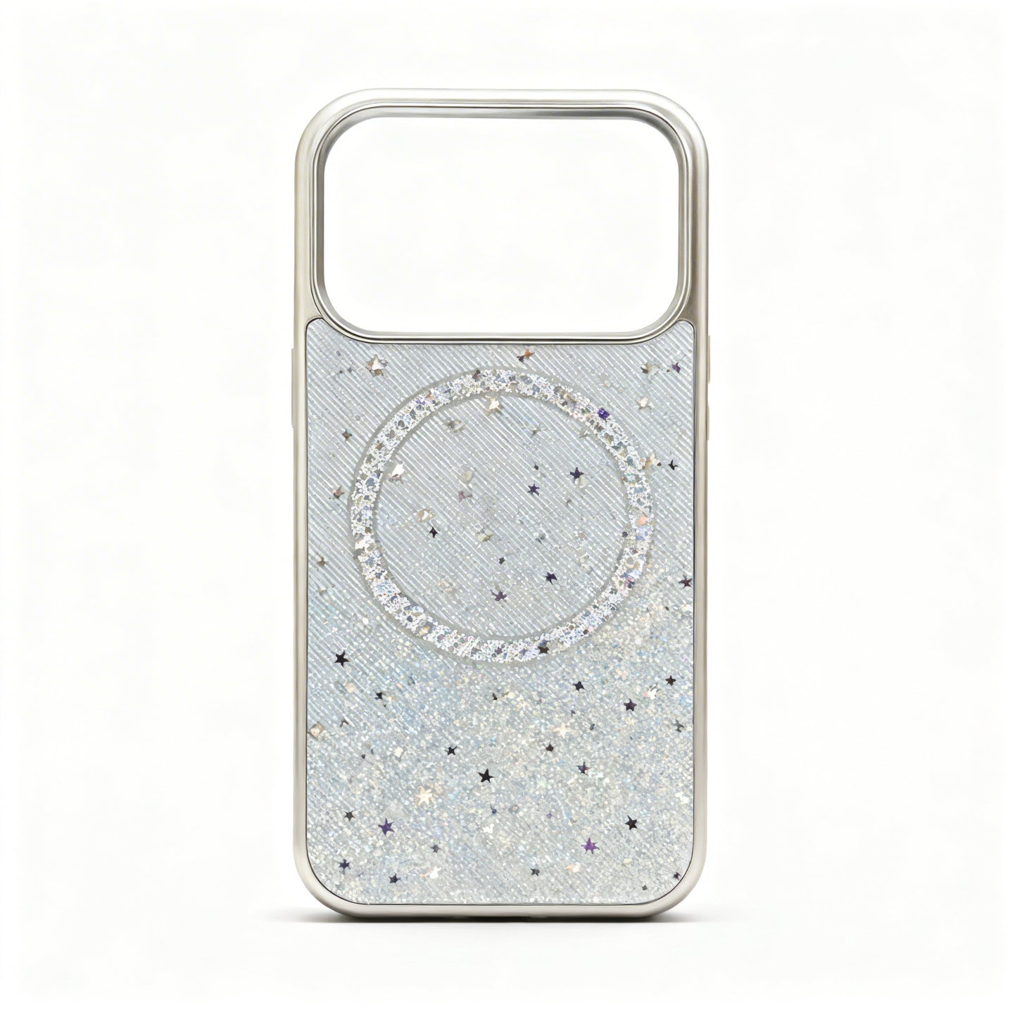 Fresh Blue Star Design Magnetic Stand Phone Case for iPhone
