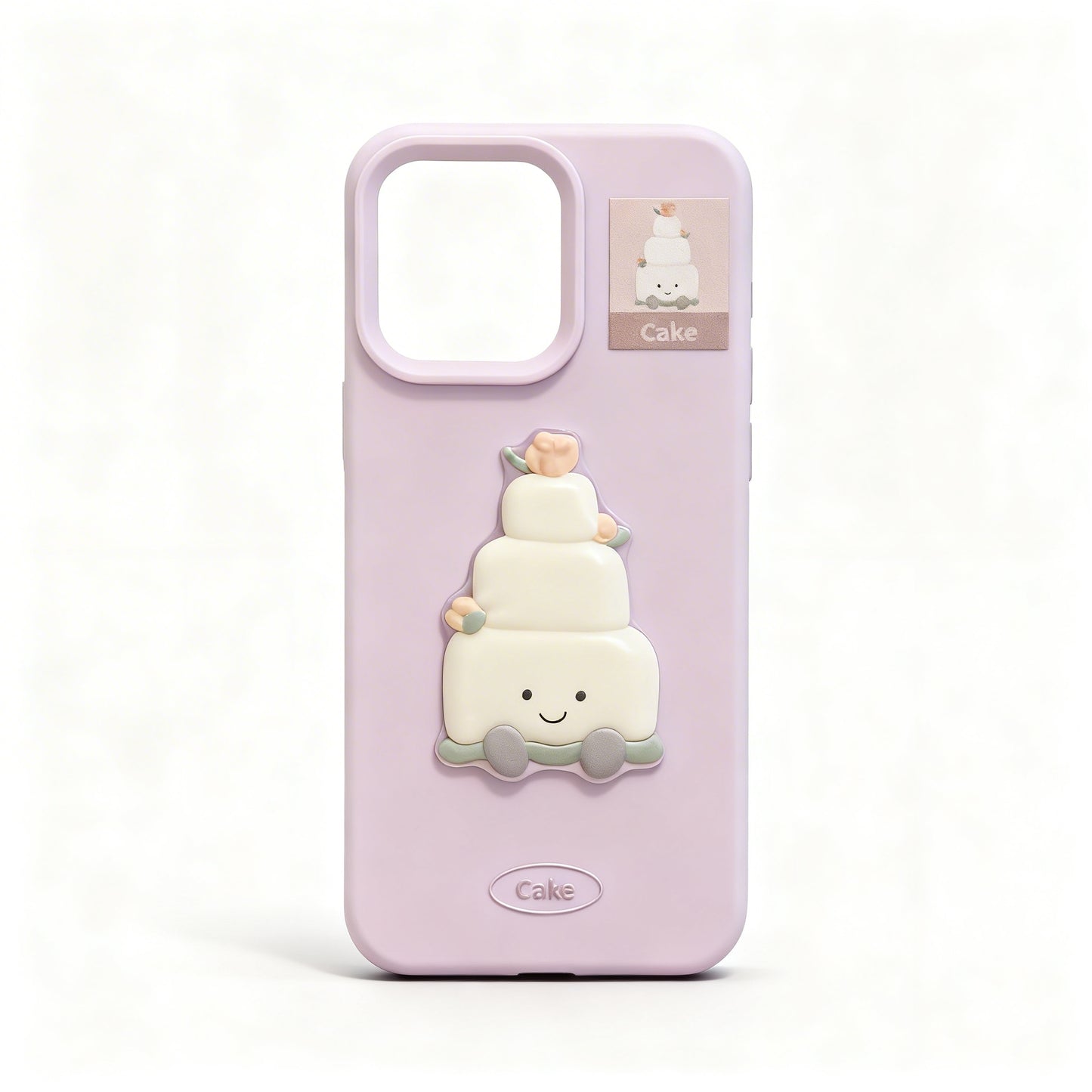Cute Cream Cake 3D Phone Case for iPhone