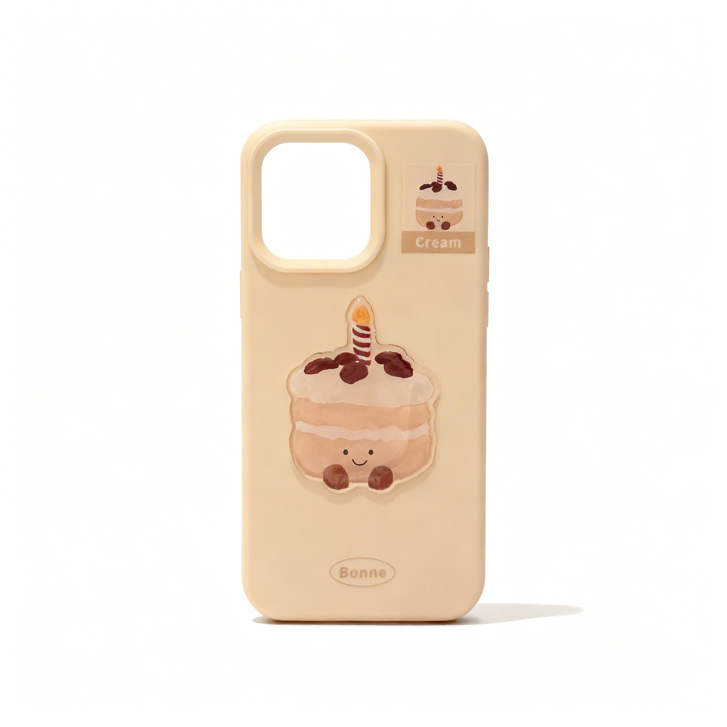 Cute Cream Cake 3D Phone Case for iPhone