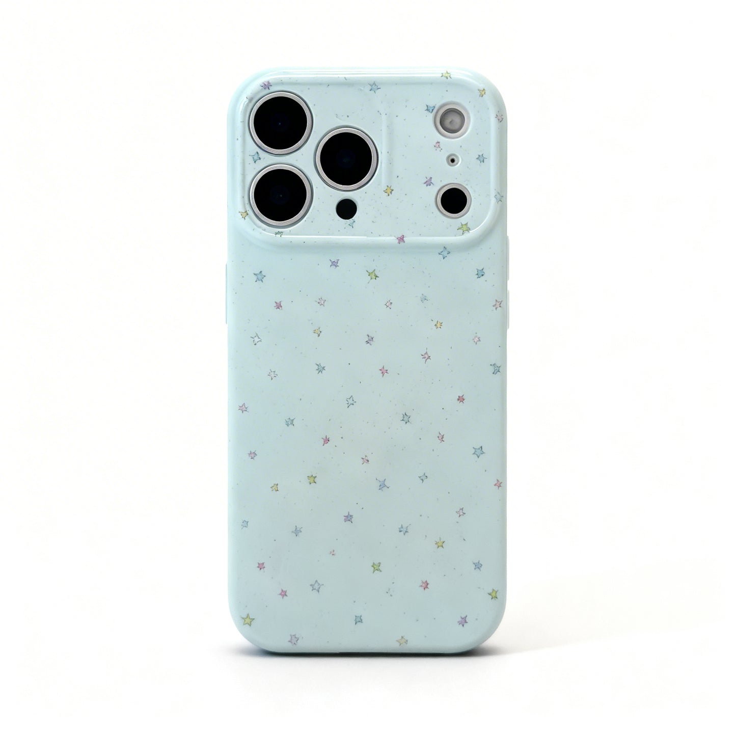 Korean Style Star Print Soft Phone Case for iPhone