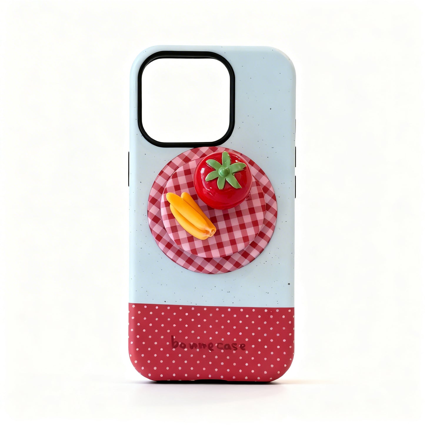 Colorful Fruit Salad Print Matte Phone Case for iPhone