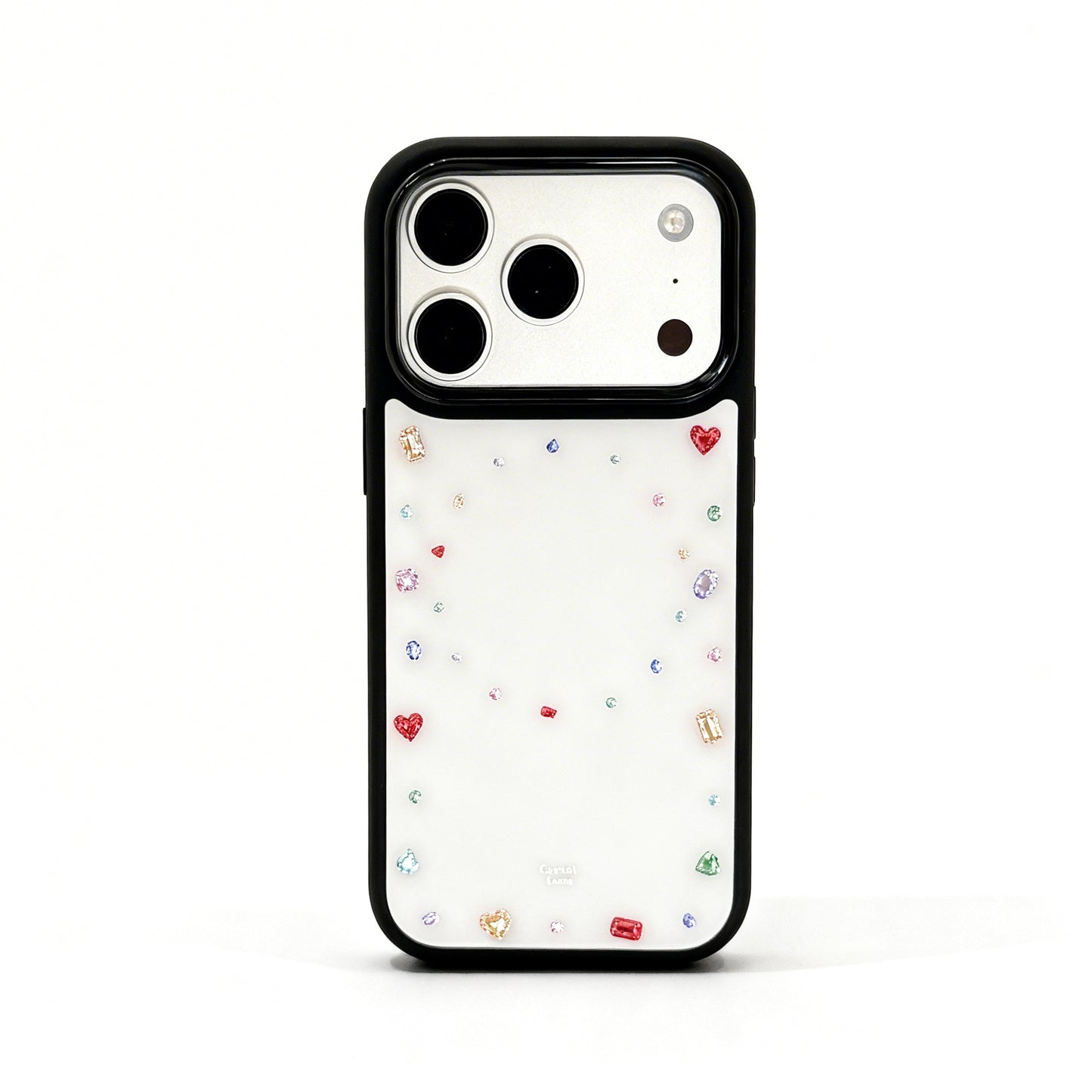 Colorful Gem Mirror Magnetic Stand Phone Case for iPhone