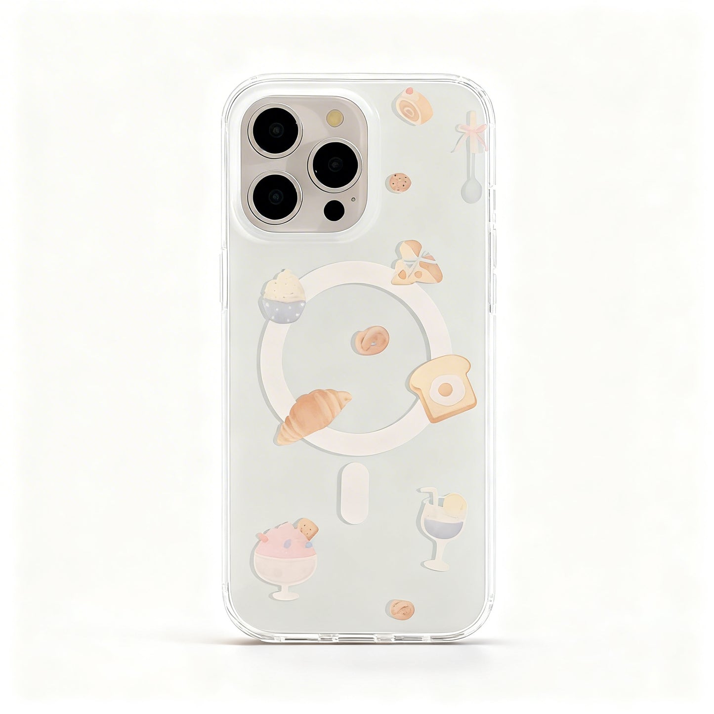 Cool Cheese Design Magnetic Stand Phone Case for iPhone