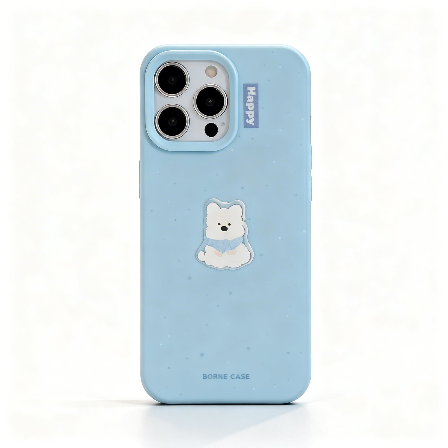Korean Style Cartoon Animal Soft Phone Case for iPhone
