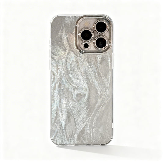 Iridescent Feather Design Shockproof Phone Case for iPhone