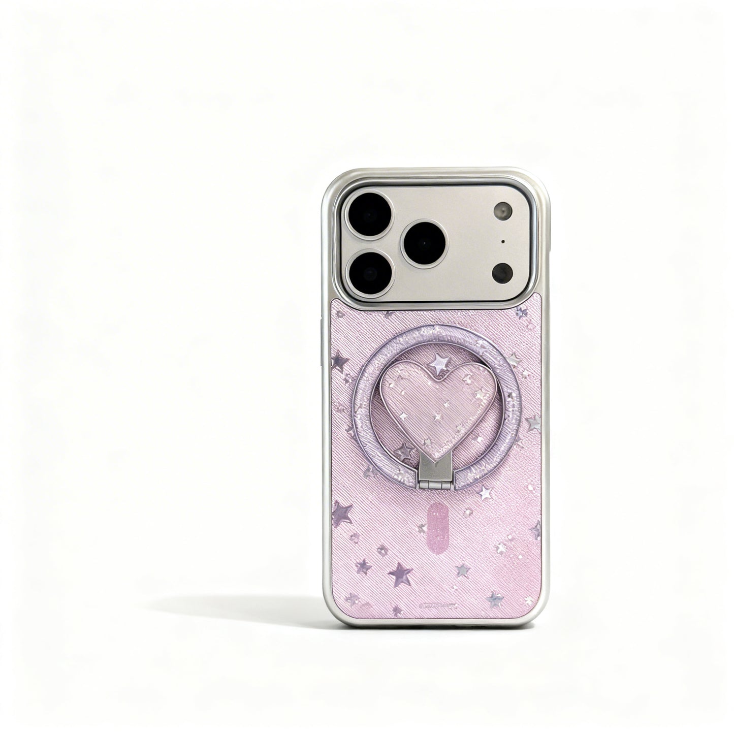 Purple Galaxy Star Magnetic Stand Phone Case for iPhone