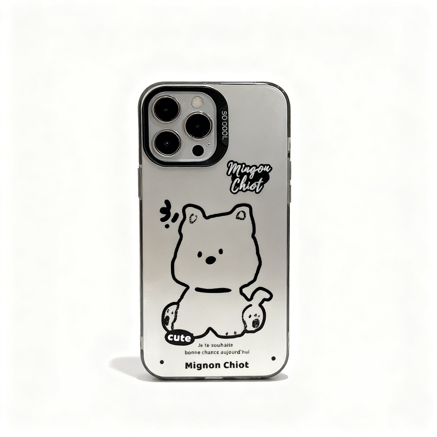 Cute Cartoon Dog Design Shockproof Phone Case for iPhone