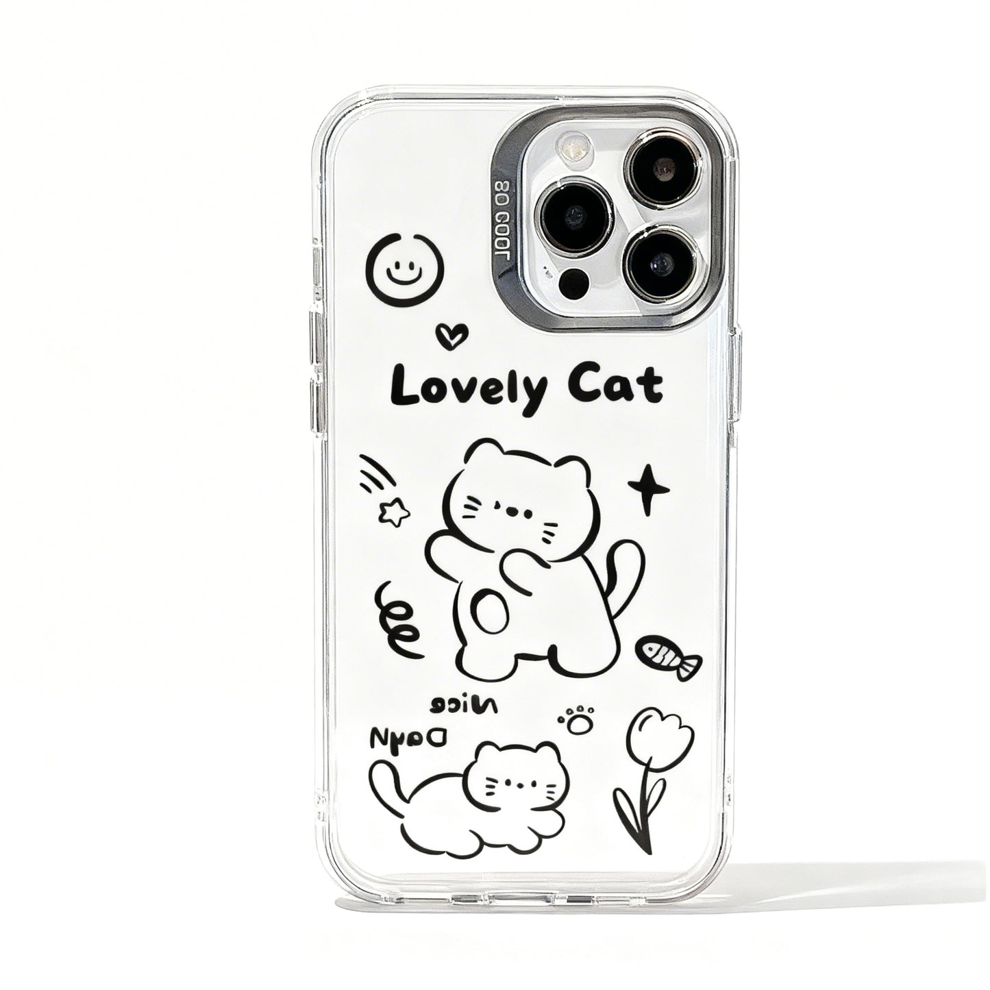 Cute Cartoon Dog Design Shockproof Phone Case for iPhone