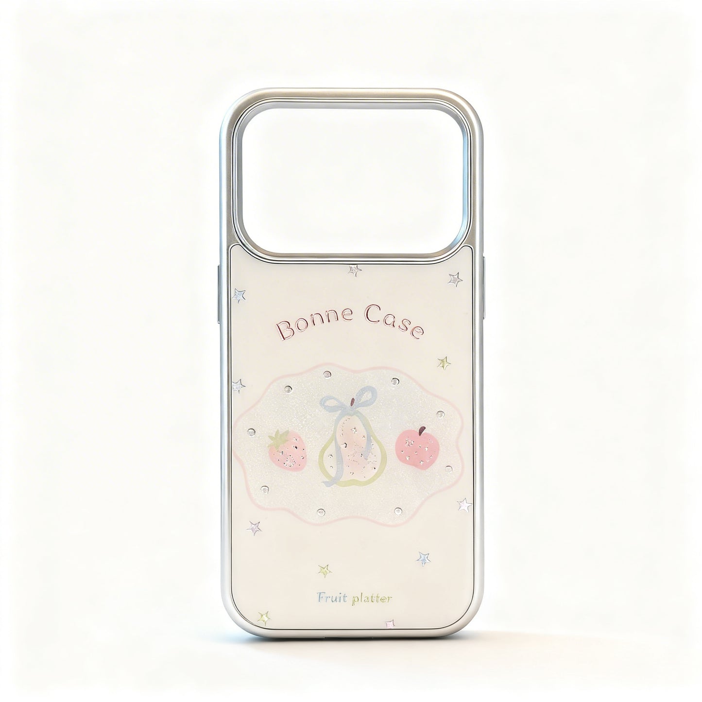 Pastel Pink Guava Fruit Soft Phone Case for iPhone