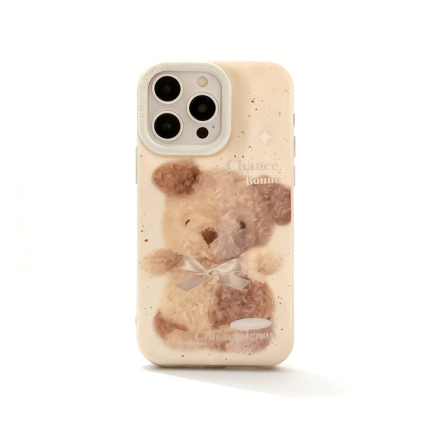 Cute Animal Dessert Soft Silicone Phone Case for iPhone