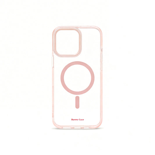 Pink Coffee Cup Magnetic Stand Phone Case for iPhone