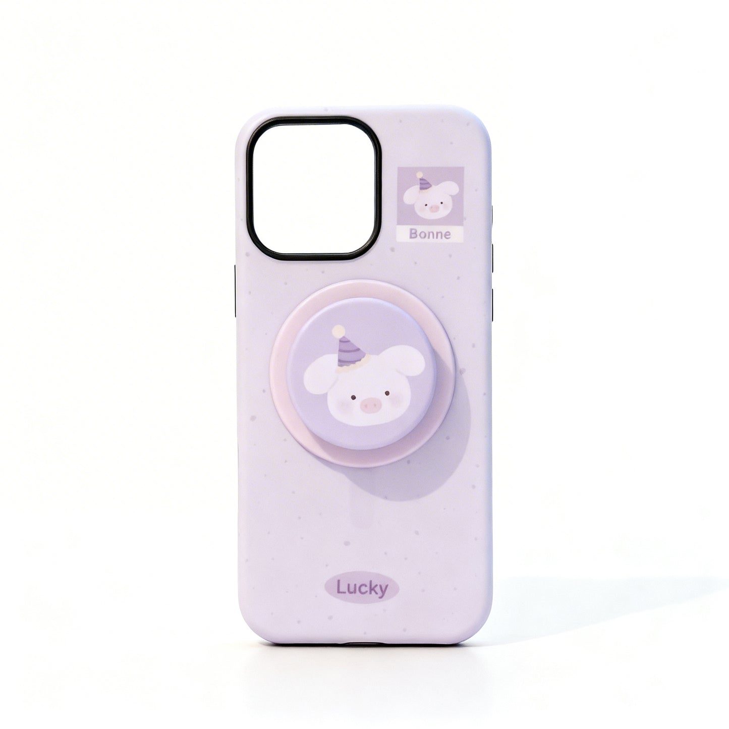 Cute Animal Magnetic Stand Phone Case for iPhone