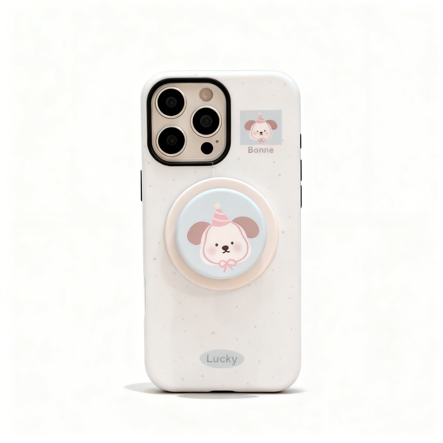 Cute Animal Magnetic Stand Phone Case for iPhone