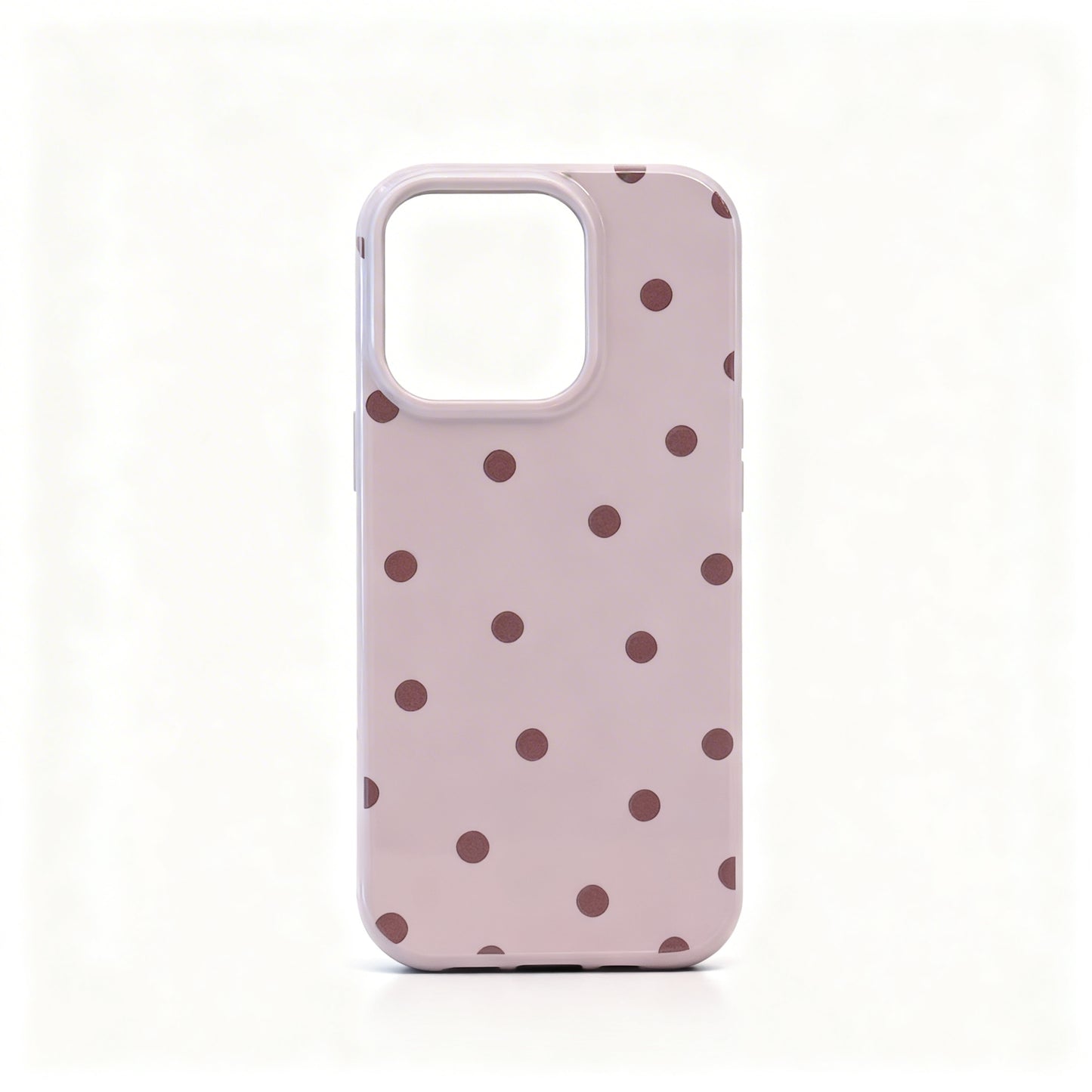 Vintage Polka Dot Soft Phone Case for iPhone