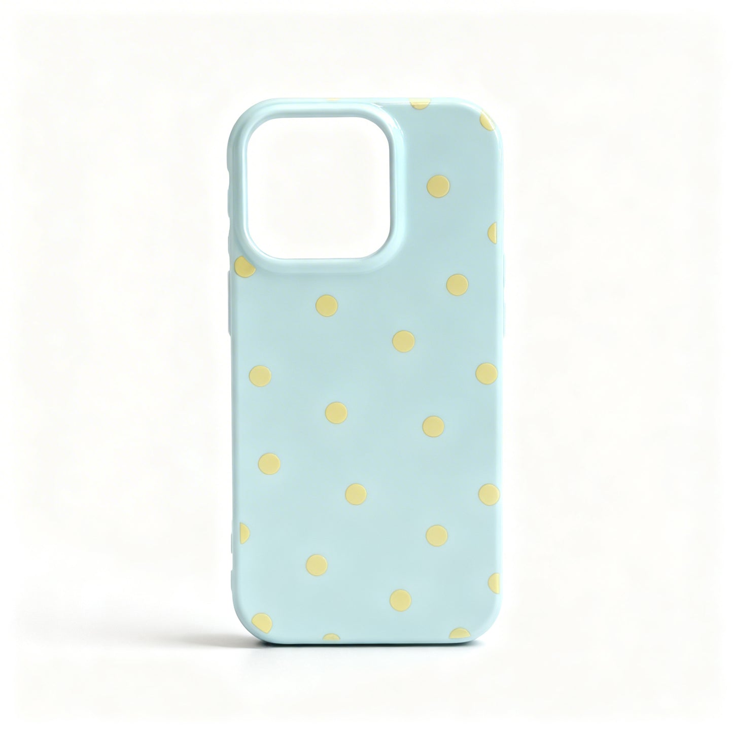 Vintage Polka Dot Soft Phone Case for iPhone