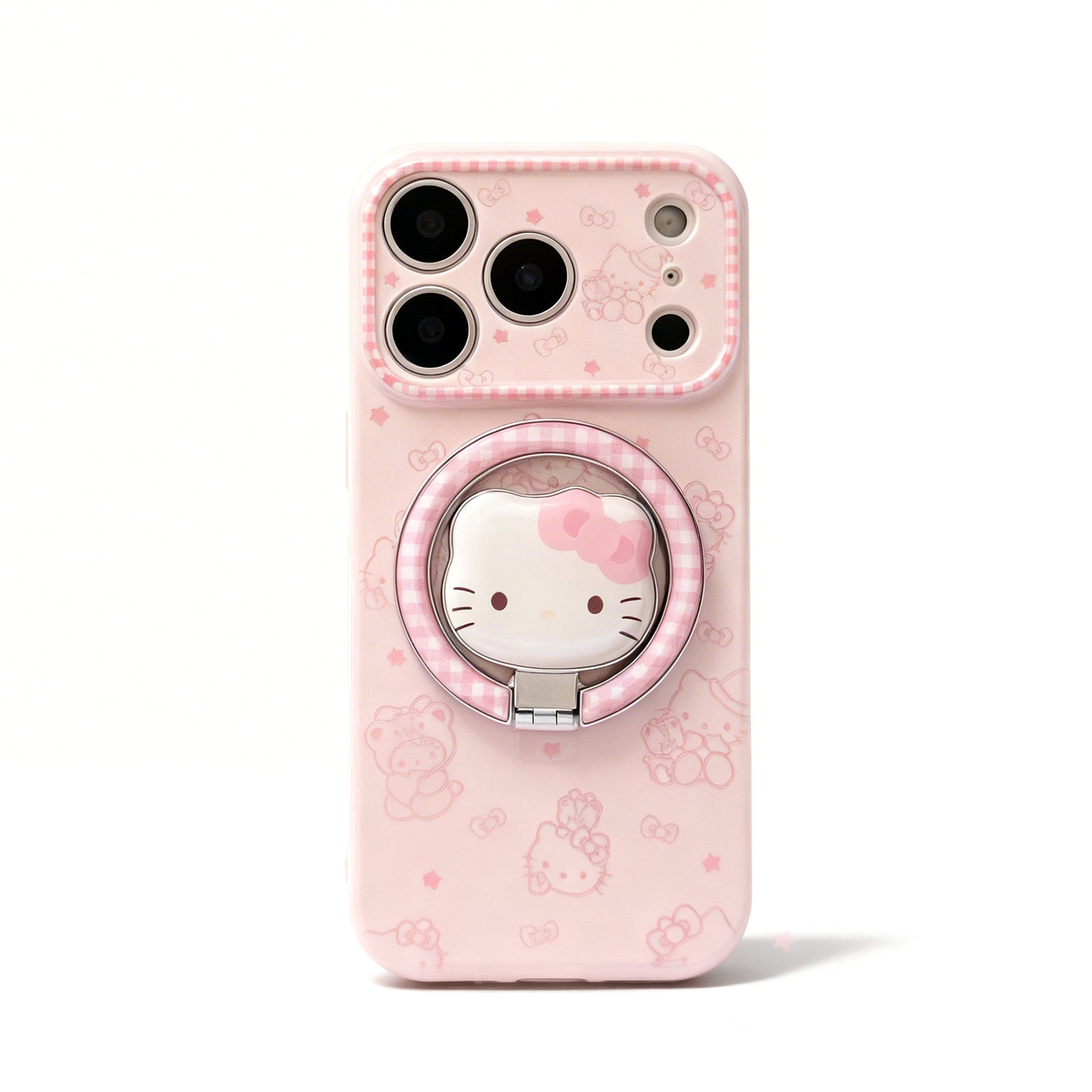 Cute Cat Line Art Soft Phone Case for iPhone