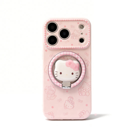 Cute Cat Line Art Soft Phone Case for iPhone