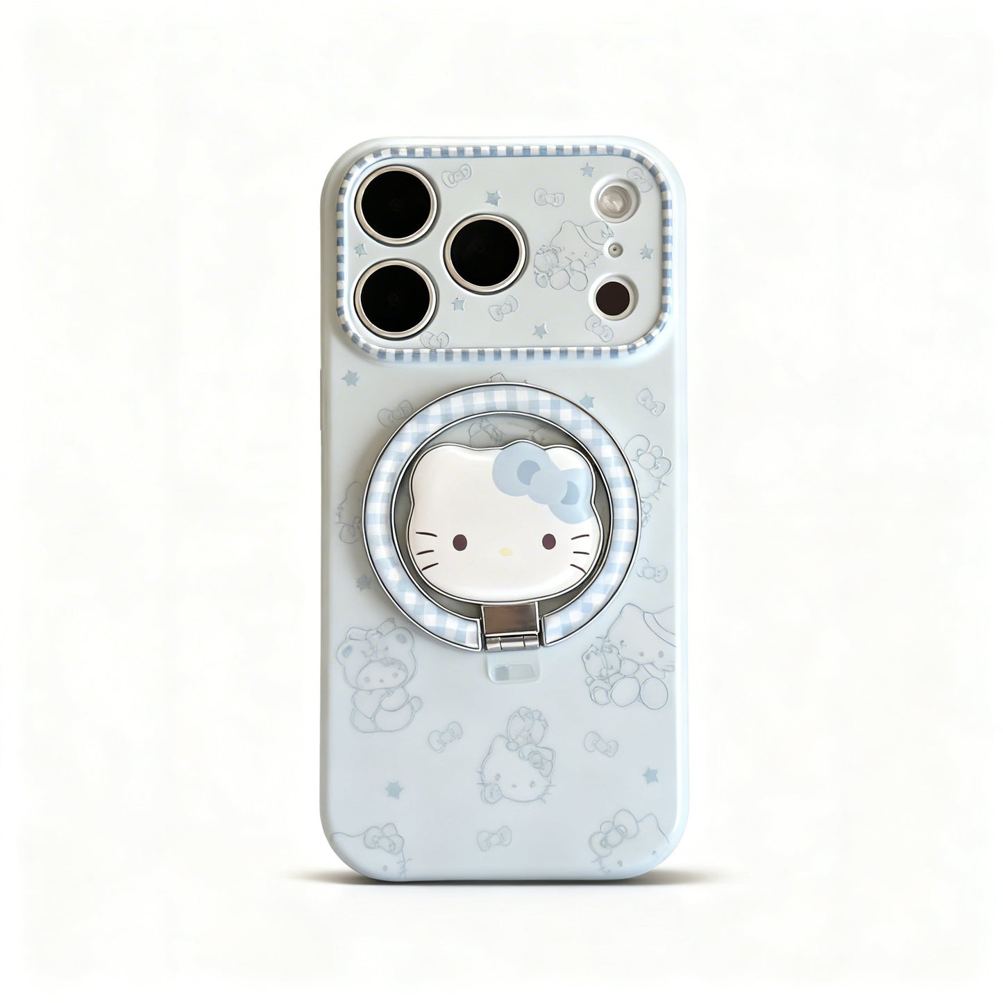 Cute Cat Line Art Soft Phone Case for iPhone