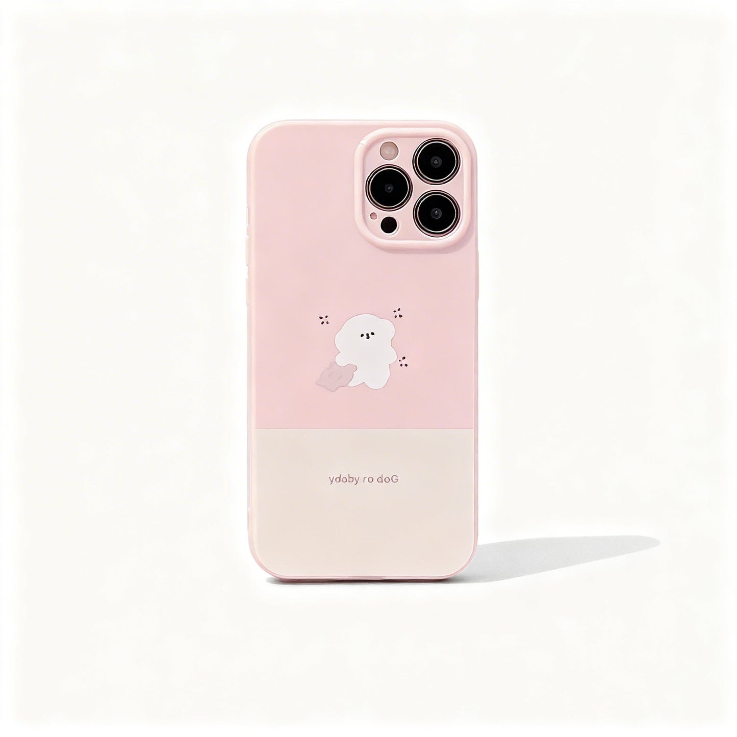 Cute Dog Doodle Soft Phone Case for iPhone