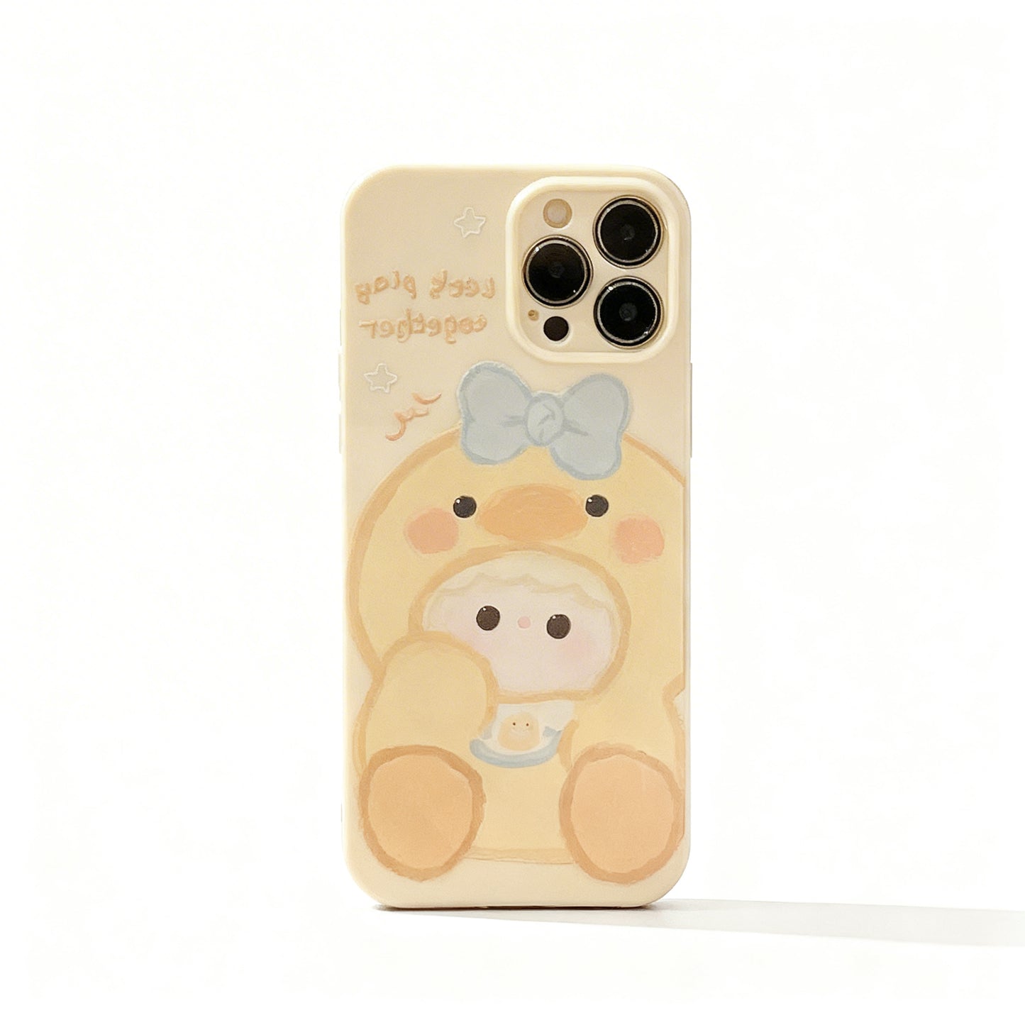 Cute Dog Doodle Soft Phone Case for iPhone