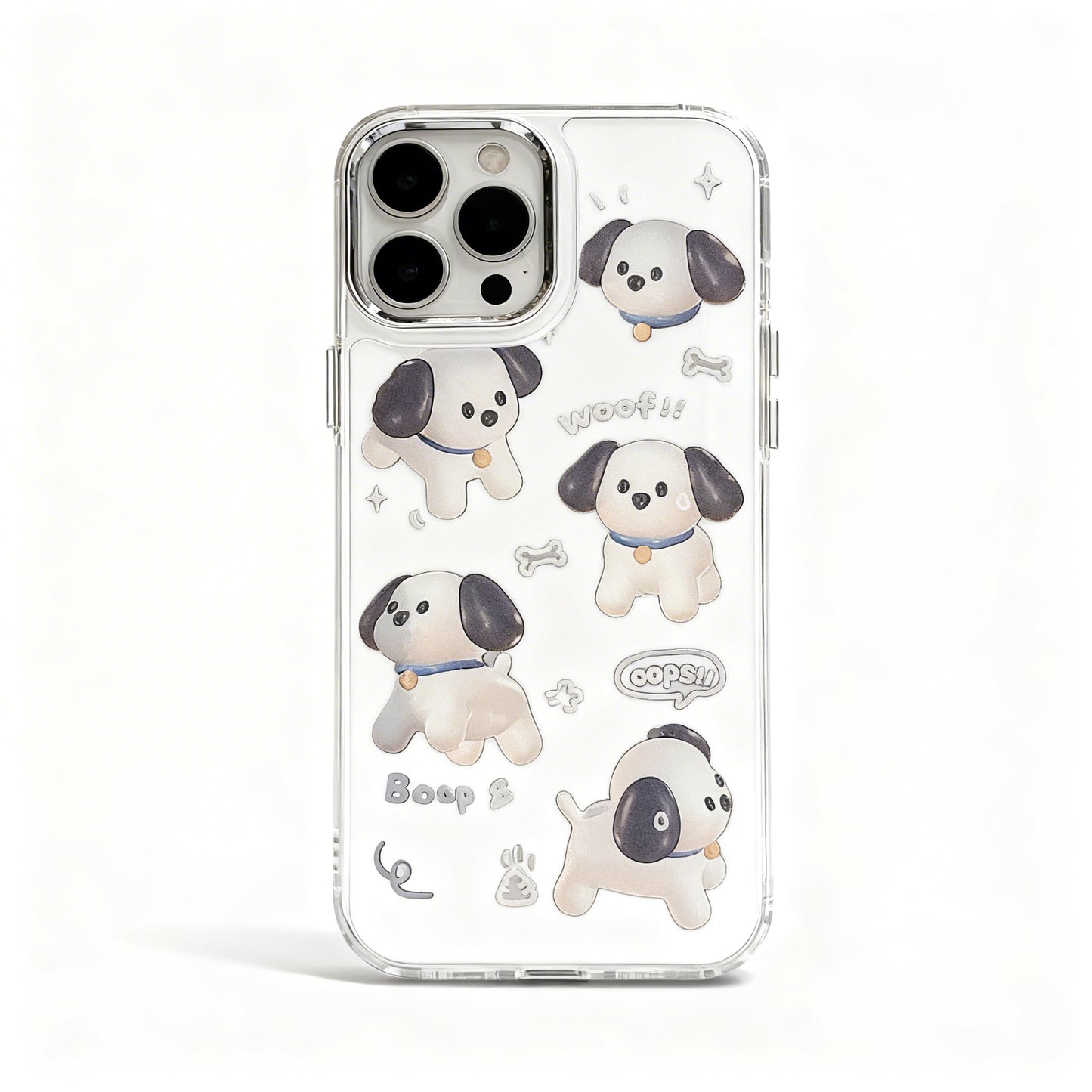 Minimalist Glossy Mirror Phone Case for iPhone
