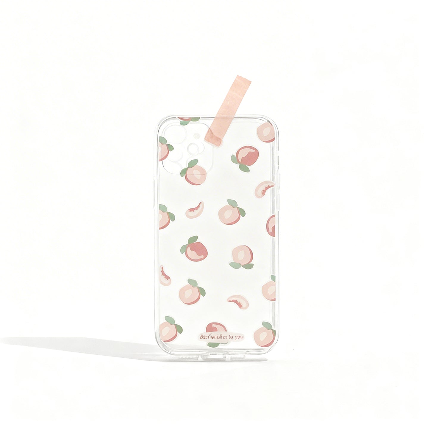 Korean Style Green Floral Soft Phone Case for iPhone