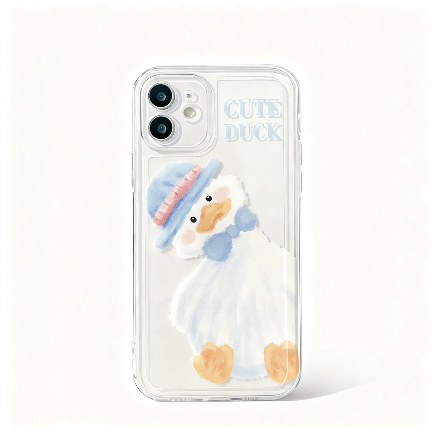 Clear Soft Floral Phone Case for iPhone