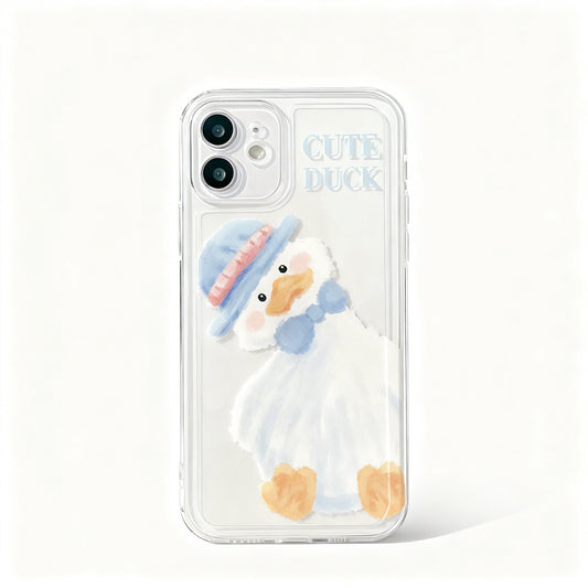 Clear Soft Floral Phone Case for iPhone